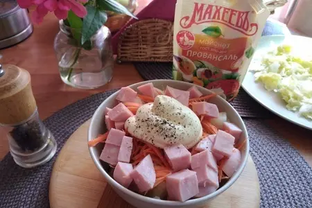 Салат с дыней #махеевъ