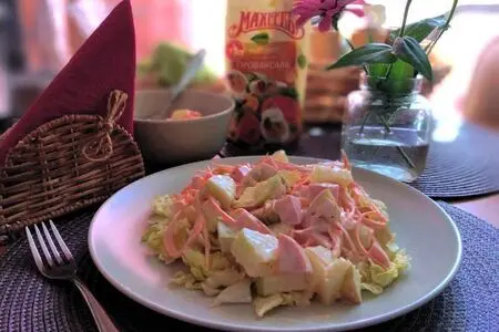 Салат с дыней #махеевъ
